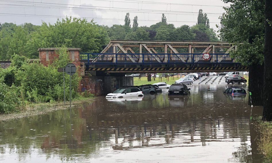 Wtorkowa nawałnica nad Poznaniem. Miasto liczy straty