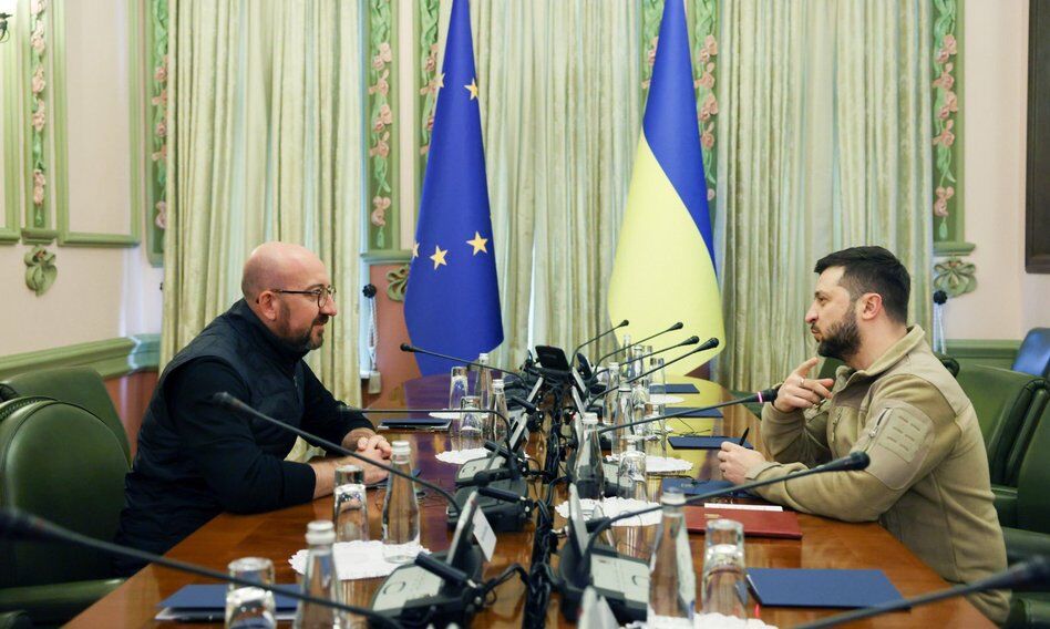 Przewodniczący Michel w Kijowie: UE zrobi wszystko, żeby Ukraina wygrała wojnę
