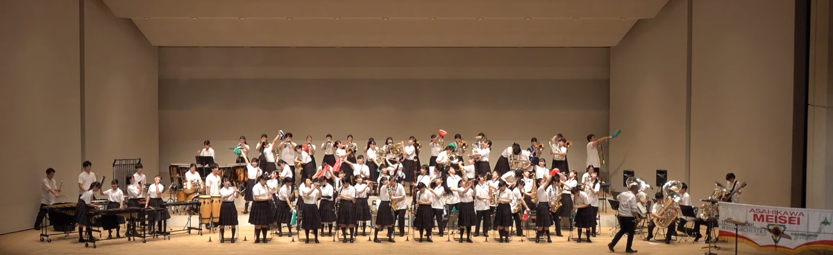 Asahikawa Meisei High School - 93rd Hokkaido Music March "Rainy weather alternative concert", 2025-06-07