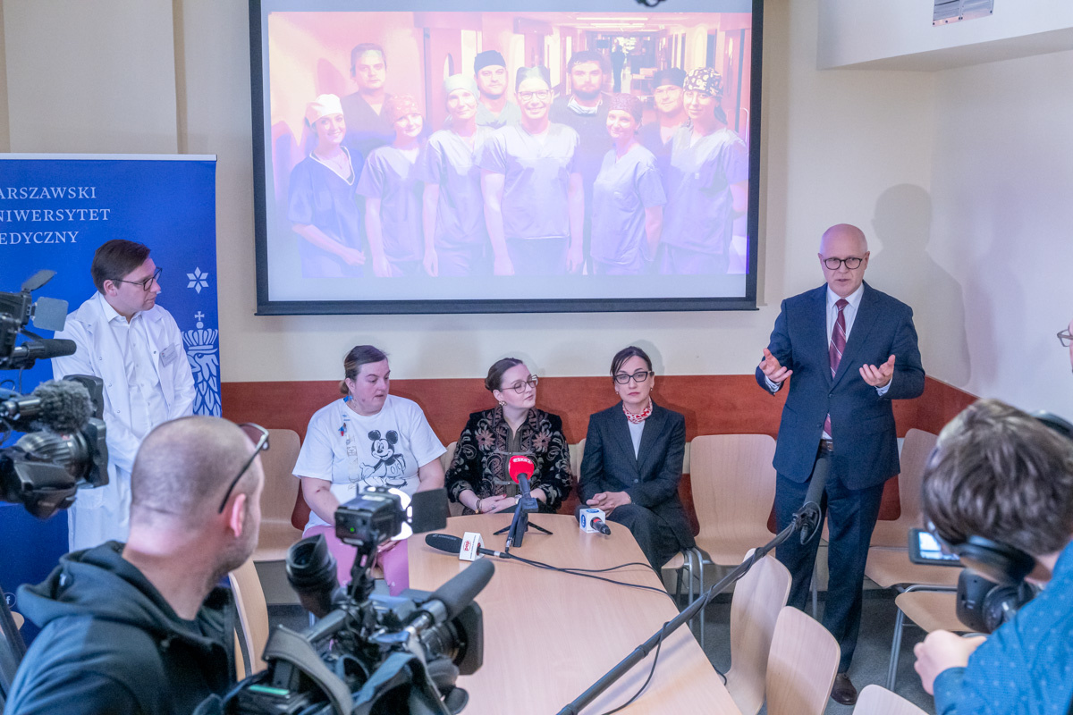 Pierwsza w Polsce operacja usunięcia guza wątroby metodą autotransplantacji