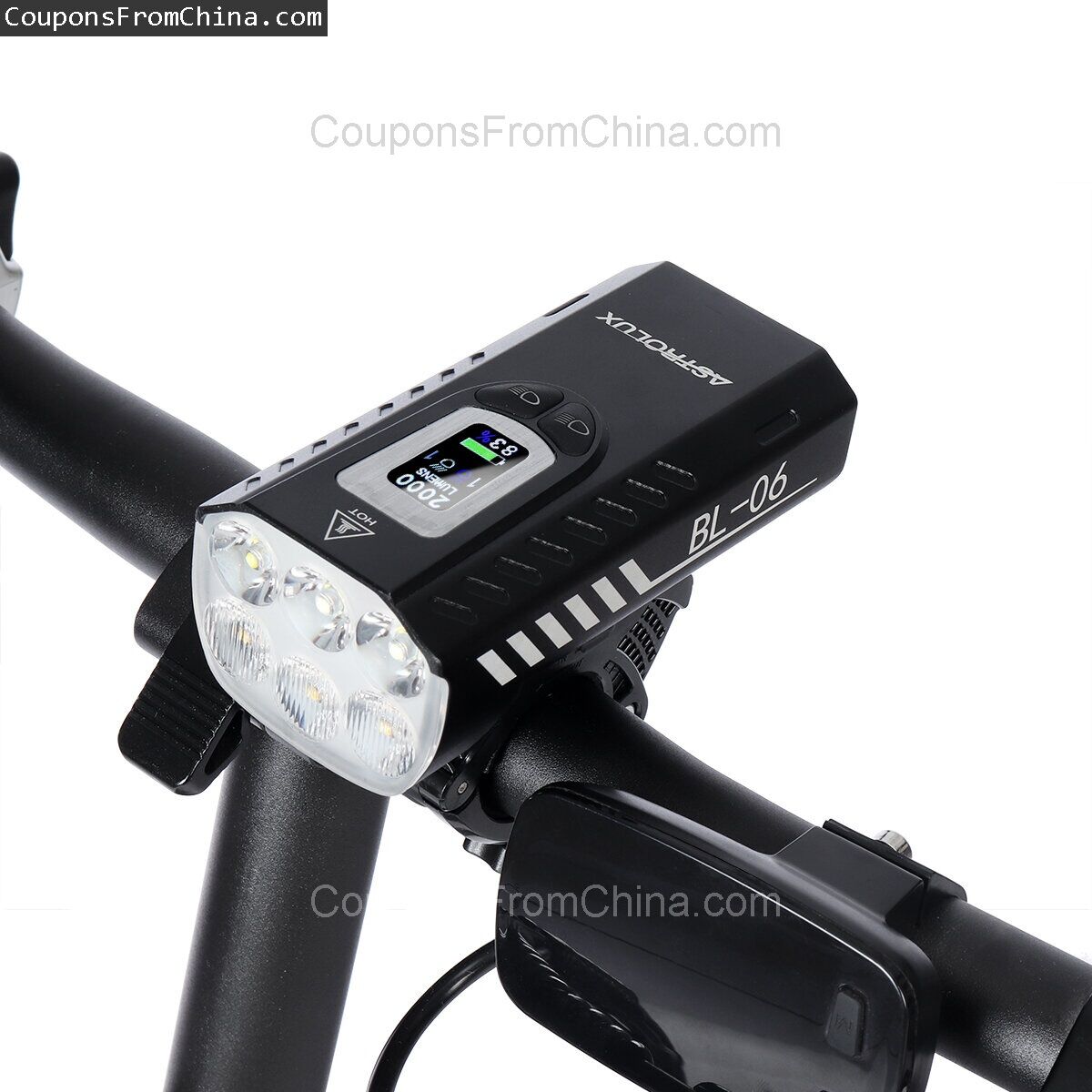 Astrolux BL06 2000lm Bike Flashlight 10000mAh za $46.76