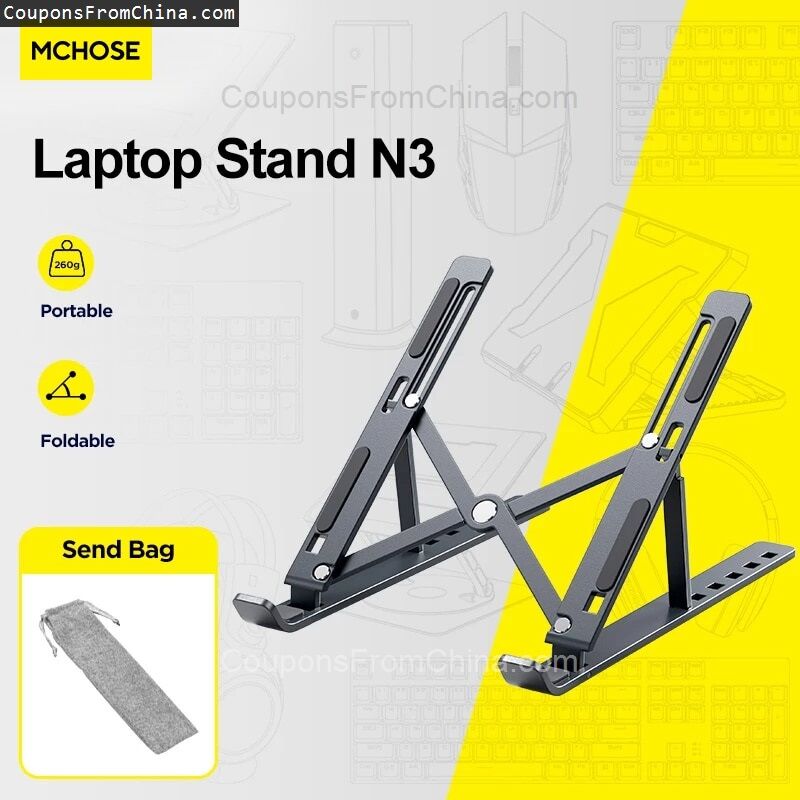 MC N3 Laptop Stand Aluminium za $11.11