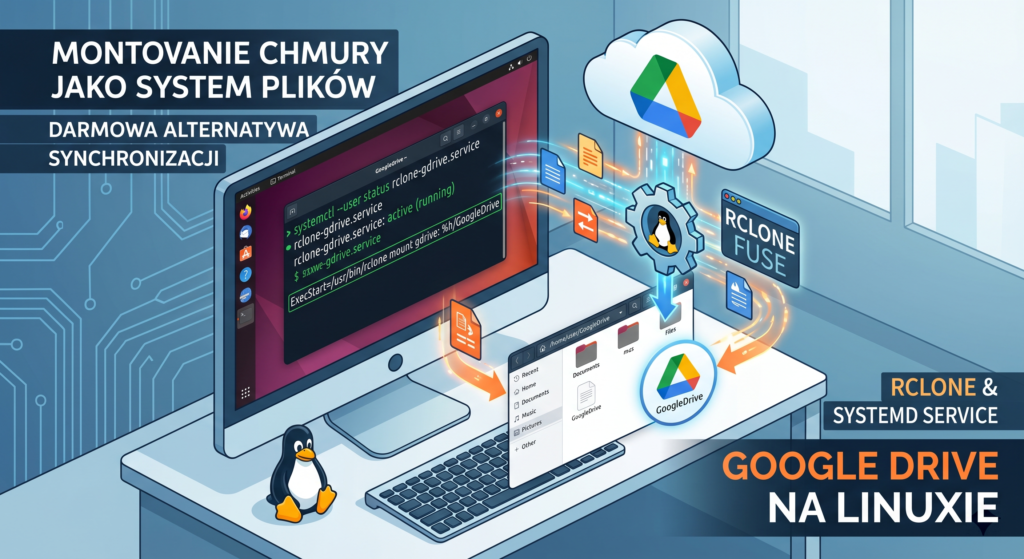 Google Drive na Linux niczym katalog?