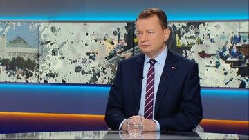 Granica polsko-białoruska. Szef MON Mariusz Błaszczak gościem w programie "Graffiti"