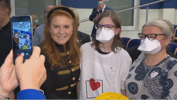 Księżna Yorku odwiedziła szpital w Zabrzu. "Wróciłam do Polski jak do domu"