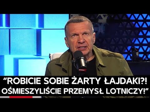 Rozeźlony rosyjski propagandysta o katastrofie i upokorzeniach rosyjskiego przemysłu lotniczego