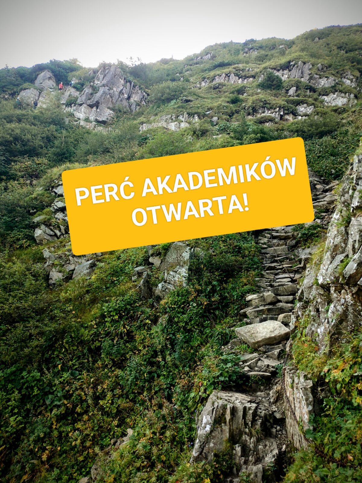 Perć Akademików na Babią Górę znów dostępna
