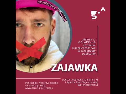 Zajawka. Podcast Watchdoga. Odc. 22. O SLAPP-ach za dbanie o bezpieczeństwo w przestrzeni publiczne