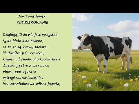 Podziękowanie Jan Twardowski Poezje Wiersze | Poezja Dla Duszy