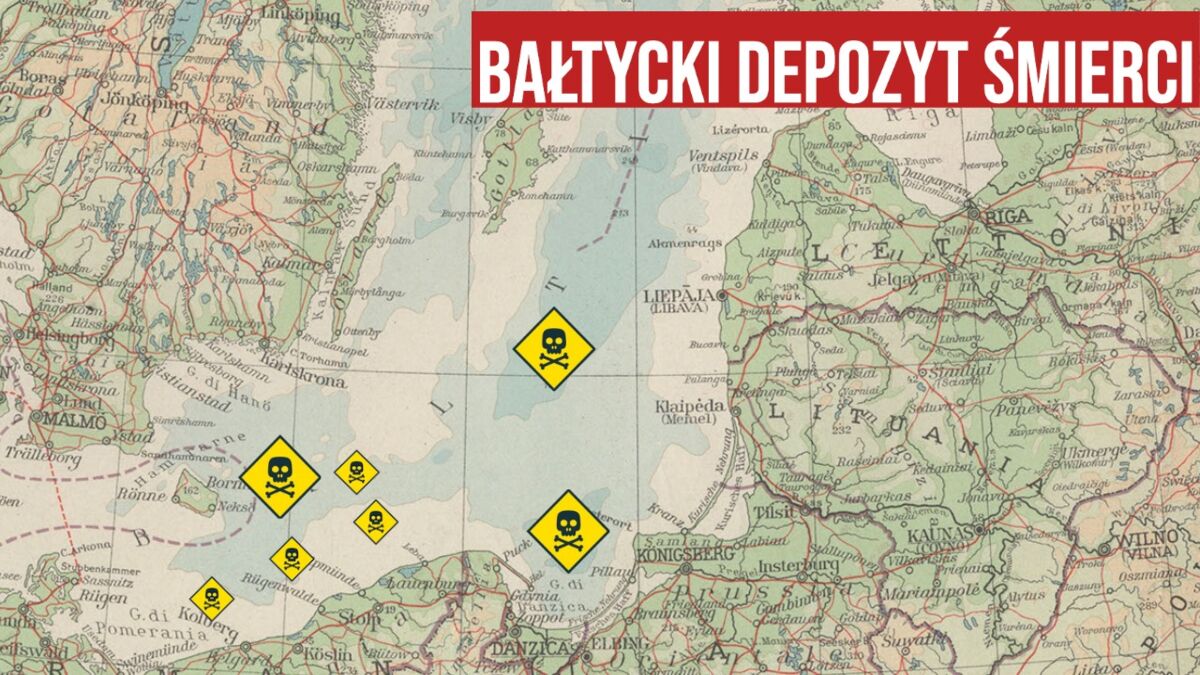 Bałtycki depozyt śmierci - broń chemiczna w naszym morzu