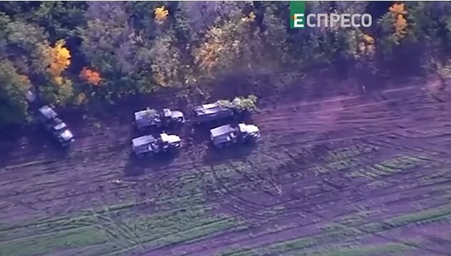 3 minuty dewastacji artylerią orkowej kolumny zmechanizowanej