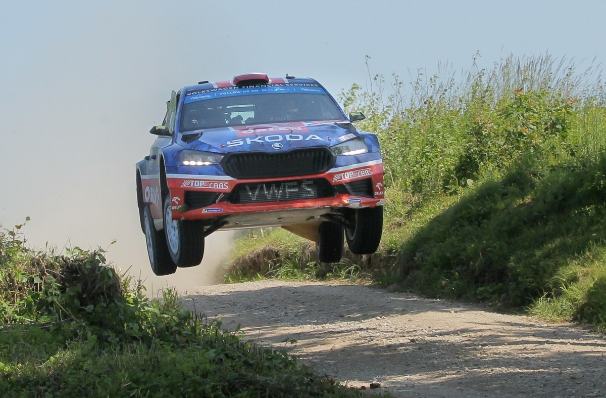 Rajd Śląska. Marczyk i Gospodarczyk najszybsi na odcinku testowym