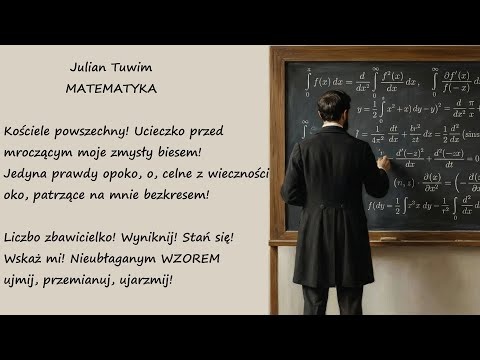 Matematyka Julian Tuwim Poezje Wiersze | Poezja Dla Duszy