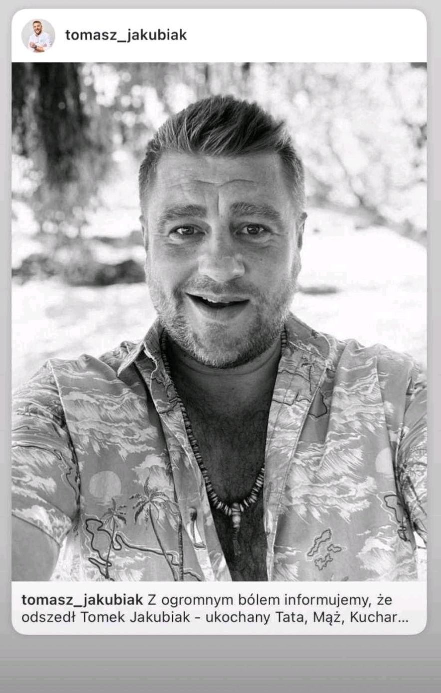 Zmarł Tomasz Jakubiak