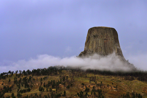 Devils Tower- bliskie spotkania z indiańską legendą