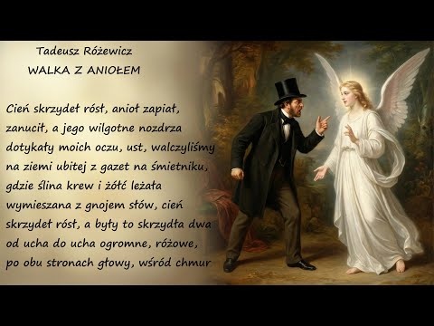 Walka z Aniołem Tadeusz Różewicz Poezje Wiersze | Poezja Dla Duszy
