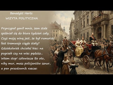 Wizyta Polityczna Benedykt Hertz Poezja Wiersz