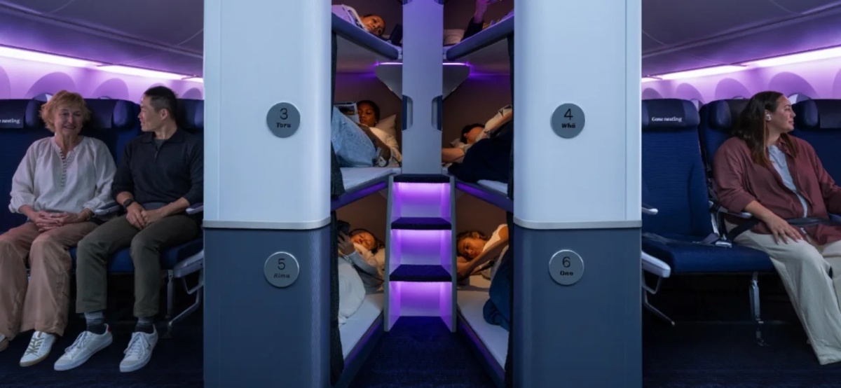 Rewolucja w chmurach: Łóżka w klasie ekonomicznej