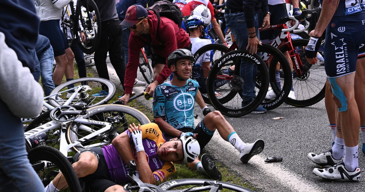 Tour de France. Sprawczyni gigantycznej kraksy nie usłyszy zarzutów