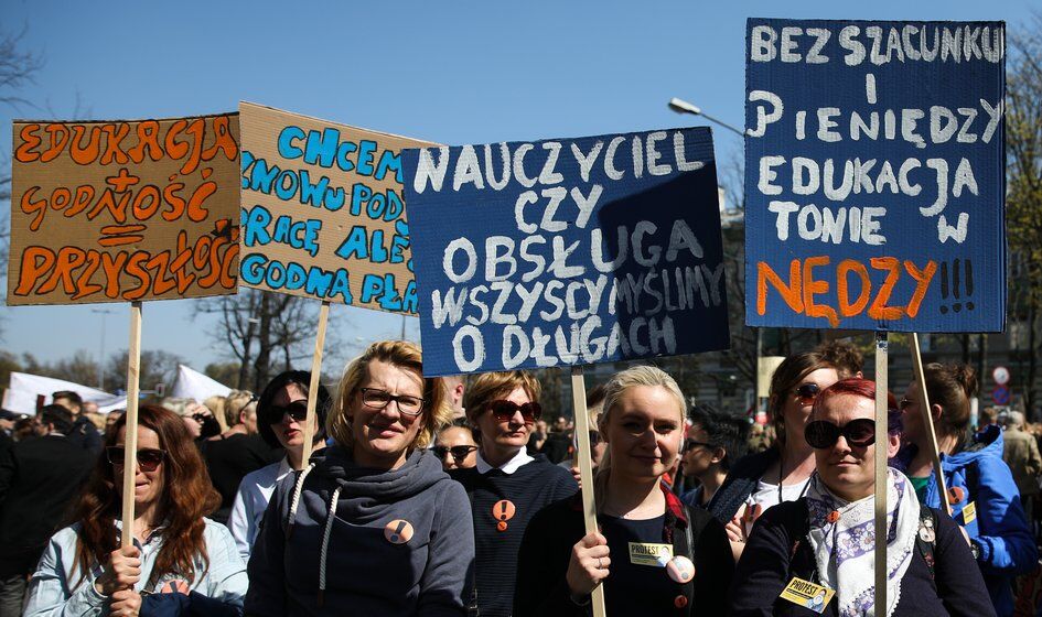 Oświatowa "S": Chcemy powiązania płacy nauczycieli z przeciętnym wynagrodzeniem w gospodarce