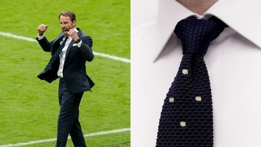 „Talizman”. Anglicy wierzą w szczęśliwy krawat Southgate'a