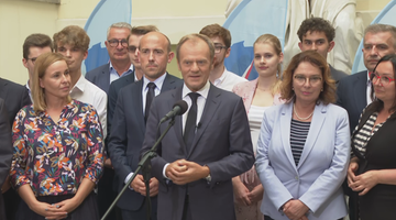 Donald Tusk w Szczecinie: proszę o zrozumienie i wybaczenie dla ministra Ziobry i jego małżonki