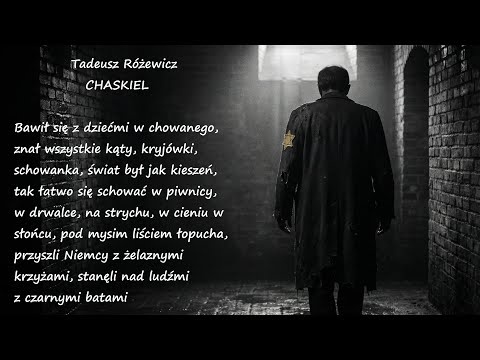 Chaskiel Tadeusz Różewicz Poezje Wiersze | Poezja Dla Duszy