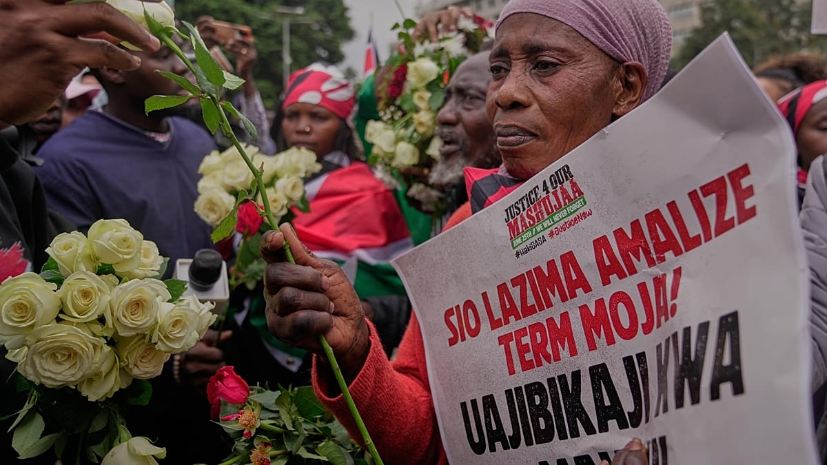 Wideo. Dwa lata po buncie pokolenia Z kenijscy demonstranci wracają na ulice Nairobi