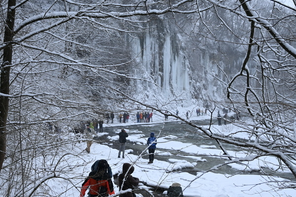 Lodospady  – zimowy cud natury na Podkarpaciu