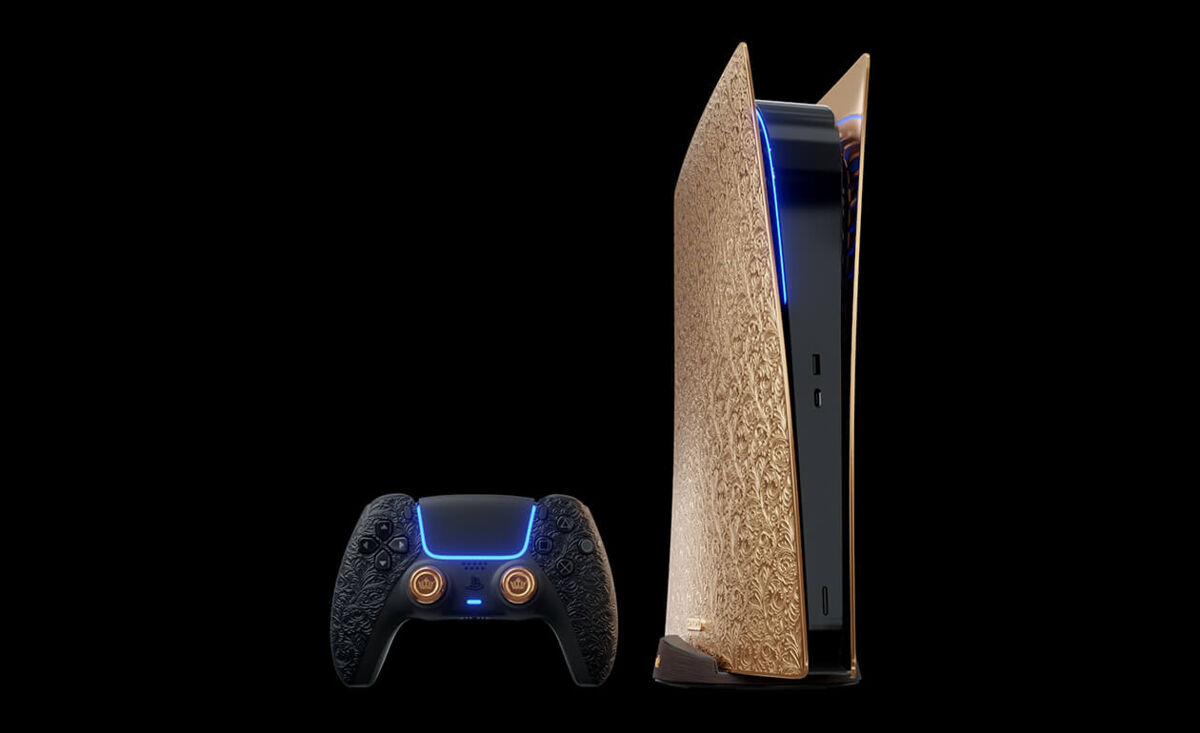 Złote, a skromne. Caviar sprzedaje luksusowe wersje PlayStation 5