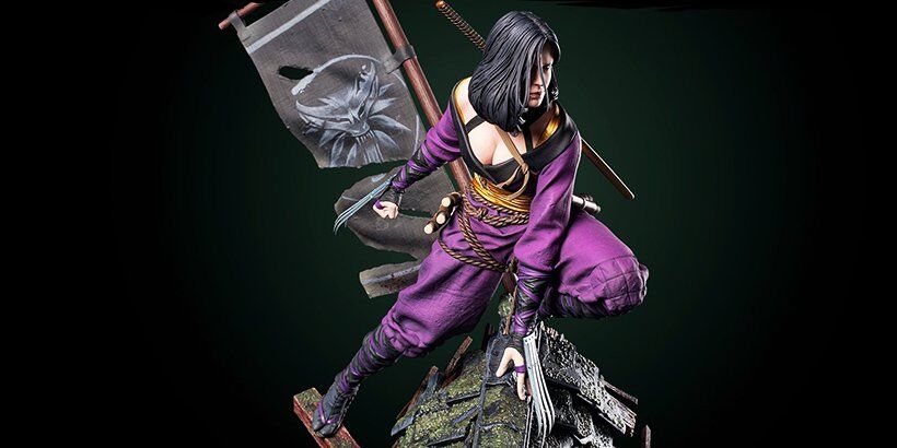 Wiedźmin 3 - Yennefer jako Kunoichi. Ta figurka zachwyca; znamy już cenę