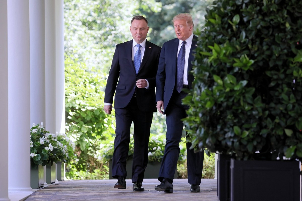 Donald Trump w Polsce? Szef gabinetu Andrzeja Dudy o możliwej dacie