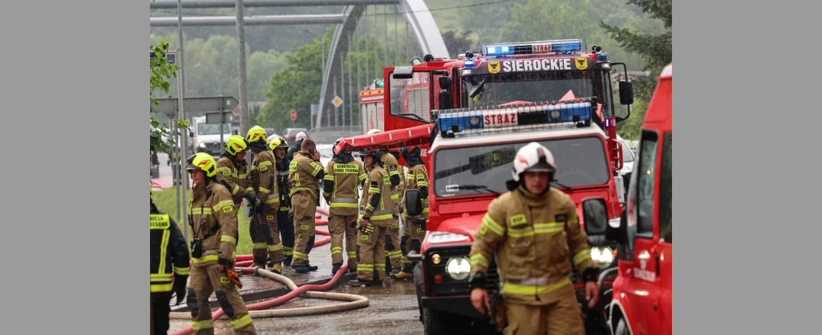 Burze nad Polską, intensywny dzień dla strażaków. PSP podała liczby
