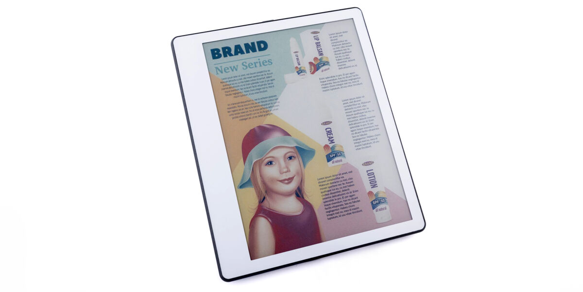 Gallery 3 to najnowszy kolorowy panel ePaper firmy E Ink