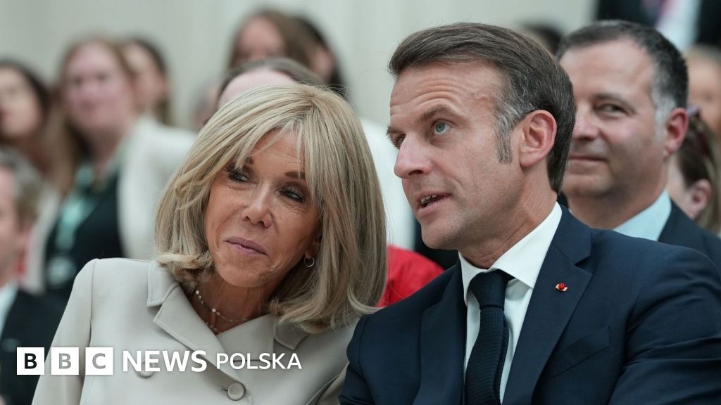 Macronowie składają pozew o zniesławienie przeciwko influencerce - BBC News Polska