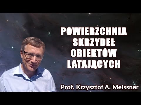 Powierzchnia skrzydeł obiektów latających