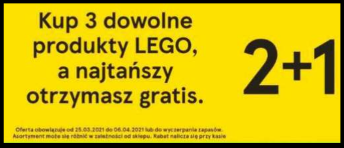 TESCO LEGO 2+1
