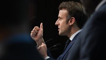 Wojna Rosja-Ukraina. Macron: potępiamy decyzję Rosji o rozpoczęciu wojny