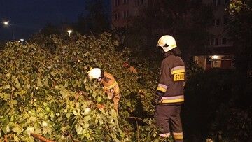 Płock. 650 interwencji straży pożarnej. Uszkodzona oczyszczalnia ścieków