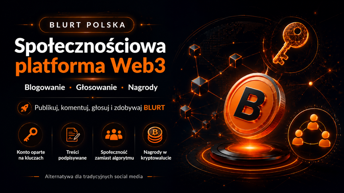 Cześć Hejto — przedstawiamy Blurt Polska i społecznościową platformę Web3