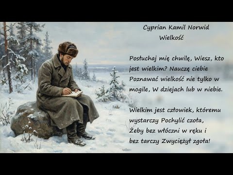 Wielkość Cyprian Kamil Norwid Poezje Wiersze | Poezja Dla Duszy