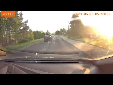 Ku przestrodze - Czołowe zderzenie - ulica Kiczycka Skoczów