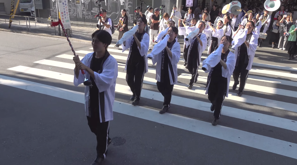 Osaka Prefectural Sakurawa High School, OHGIES - 13th Tenjin Tenma Awa Odori Parade, 2025-08-31