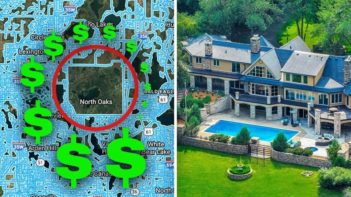 North Oaks: Miasto milionerów wymazane z Google Maps