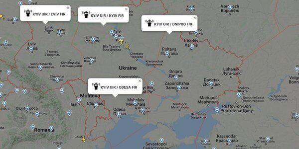 Ukraina zamyka przestrzeń powietrzną dla lotów cywilnych