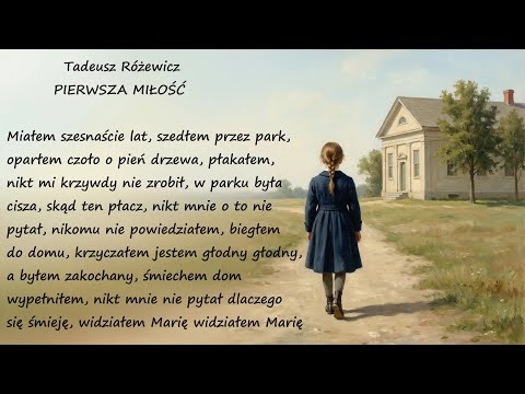 Pierwsza Miłość Tadeusz Różewicz Poezje Wiersze | Poezja Dla Duszy