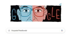 Krzysztof Kieślowski w Google Doodle