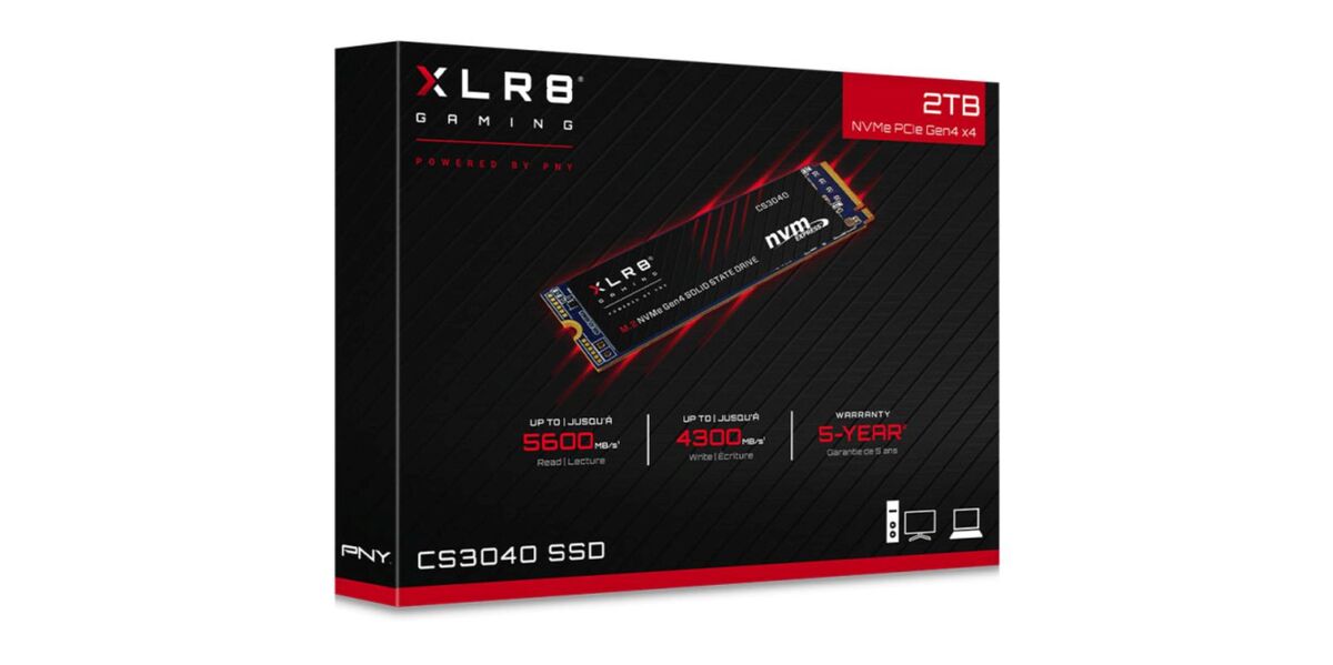 Pamięć PNY XLR8 CS3040 SSD 2TB w parze z PS5 - test