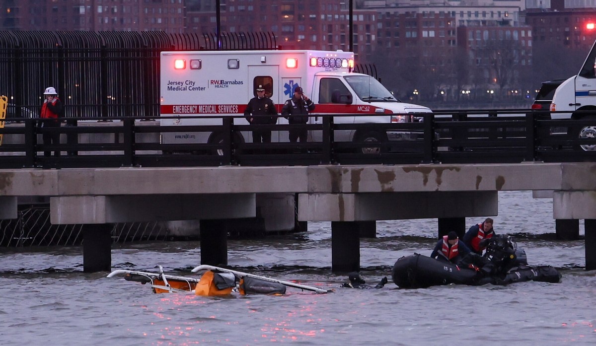 Kto leciał śmigłowcem, który wpadł do rzeki Hudson? Media ujawniają