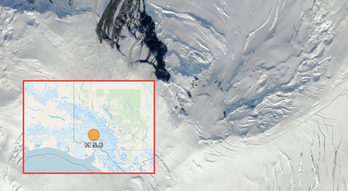 Ziemia zadrżała na Alasce. Trzęsienie ziemi o magnitudzie 5,7